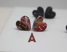 Load image into Gallery viewer, Love Me Do Heart Studs