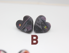 Load image into Gallery viewer, Love Me Do Heart Studs