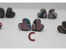 Load image into Gallery viewer, Love Me Do Heart Studs