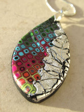 Load image into Gallery viewer, Retro Rainbow with Silver Necklace 2