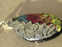 Load image into Gallery viewer, Retro Rainbow with Silver Necklace 1