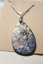 Load image into Gallery viewer, Midnight Garden Flower Necklace