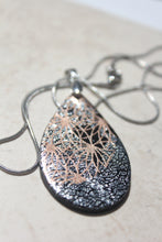 Load image into Gallery viewer, Midnight Garden Flower Necklace