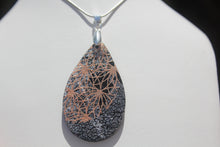 Load image into Gallery viewer, Midnight Garden Flower Necklace