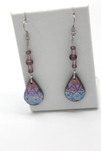 Load image into Gallery viewer, Mandala Dangly Teardrop Earrings