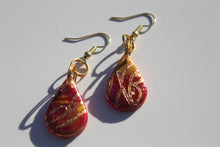 Load image into Gallery viewer, Autumn Shine Small Teardrop Earrings 2