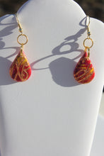 Load image into Gallery viewer, Autumn Shine Small Teardrop Earrings 2