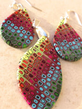 Load image into Gallery viewer, Retro Rainbow Necklace and Earring Set
