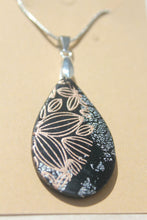 Load image into Gallery viewer, Midnight Garden Petals Necklace
