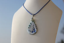 Load image into Gallery viewer, Silver Bouquet Small Teardrop Necklace
