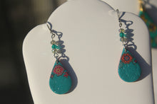 Load image into Gallery viewer, The Bohemian Collection Tiny Teardrop Earrings
