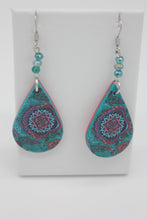 Load image into Gallery viewer, The Bohemian Collection Turquoise Design Earrings
