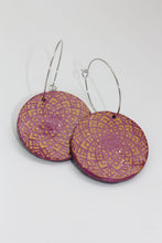 Load image into Gallery viewer, Lotus Mandala Earrings
