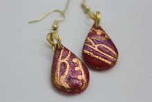 Load image into Gallery viewer, Autumn Shine Small Teardrop Earrings
