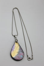 Load image into Gallery viewer, Mandala Teardrop Necklace
