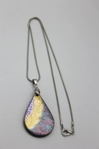 Mandala Teardrop Necklace