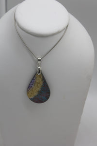 Mandala Teardrop Necklace