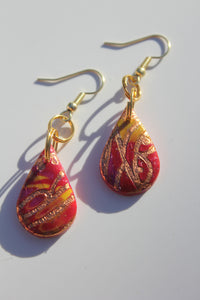 Autumn Shine Small Teardrop Earrings 2