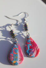 Load image into Gallery viewer, Mini Teardrop Holiday Lights Earrings
