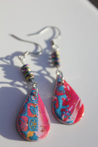 Mini Teardrop Holiday Lights Earrings