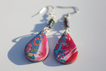 Load image into Gallery viewer, Mini Teardrop Holiday Lights Earrings
