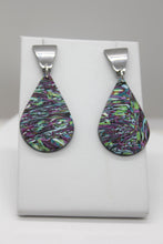 Load image into Gallery viewer, Kaleidoscopic Teardrop Earrings
