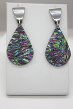 Load image into Gallery viewer, Kaleidoscopic Teardrop Earrings
